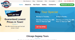 Desktop Screenshot of chicagosegwaytour.com